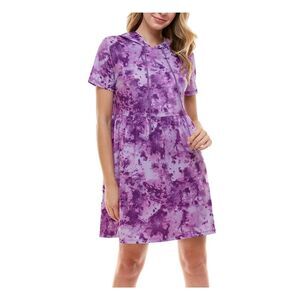 BEBOP Womens Short Sleeve Above The Knee Dress